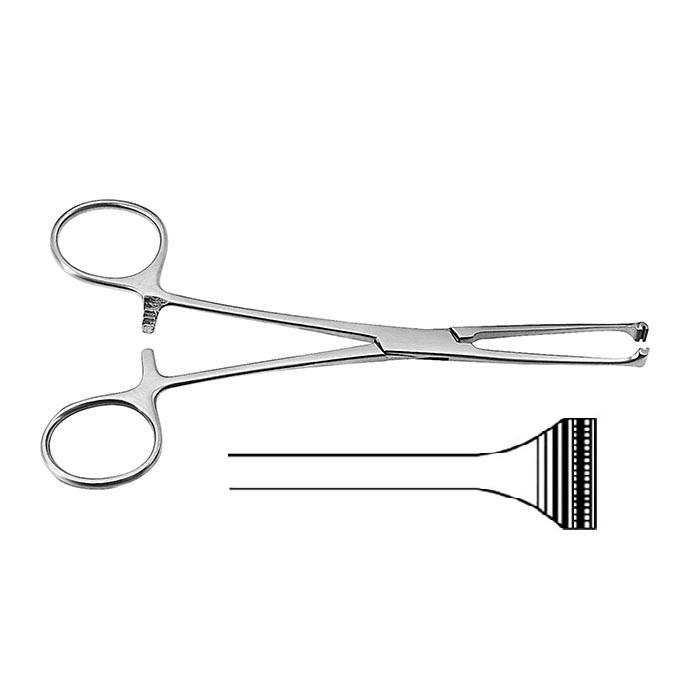 ALLIS Щипці кишкові; прямі; атравматичні; 20,0см. Tontarra Medizintechnik GmbH